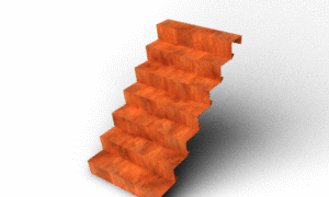 Escale Treppe – Länge: 1680 – Breite: 1000 – Höhe: 1190