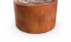 Taula Wassertisch aus Cortenstahl – Länge: 1000 – Höhe: 700