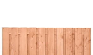 Gartenzaun Schwarzwald, 90 x 180 cm aus Douglasie Holz Gehobelt