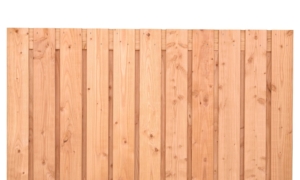 Gartenzaun Harz, 130x180 cm aus Douglasie Holz Gehobelt