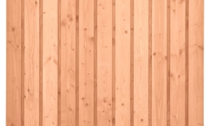 Gartenzaun Harz, 180x180 cm aus Douglasie Holz Gehobelt