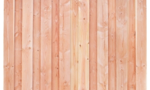 Gartenzaun Winterberg, 180 x 180 cm aus Douglasie Holz Feingesägt