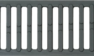 ACO Self Gusseisenrost für Linienentwässerung Anthrazit  50 cm