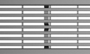 ACO Self Längsprofilrost Stahl verzinkt für Linienentwässerung 100 cm