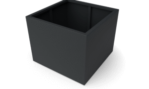 Artus rechteckige Aluminium-Pflanzgefäße – Länge: 1000 – Breite: 1000 – Höhe: 800