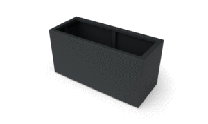 Artus rechteckige Aluminium-Pflanzgefäße – Länge: 1200 – Breite: 500 – Höhe: 600