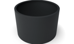 Rondus runde Pflanzgefäße aus Aluminium - Länge: 1200 - Höhe: 800