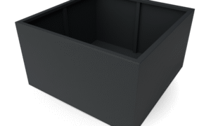 Artus rechteckige Aluminium-Pflanzgefäße – Länge: 1400 – Breite: 1400 – Höhe: 800