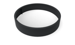 Stahl in Zinkbeschichtung RAL 9005 Baumkreise - Länge: 1500 - Breite: 1500 - Höhe: 290