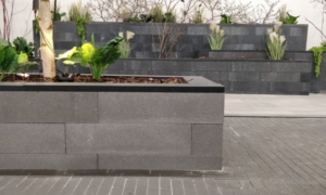 Mauerstein Glatt 60x12x10cm Grau