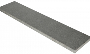 Abdeckplatte / Teichrand 100x25x3 cm Dark Grey (6-seitig geschliffen, 8 Fasen)