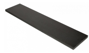 Abdeckplatte / Teichrand 100x20x3 cm Black (6-seitig geschliffen, 8 Fasen)